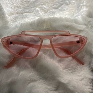 Trendy Peach Sunglasses
